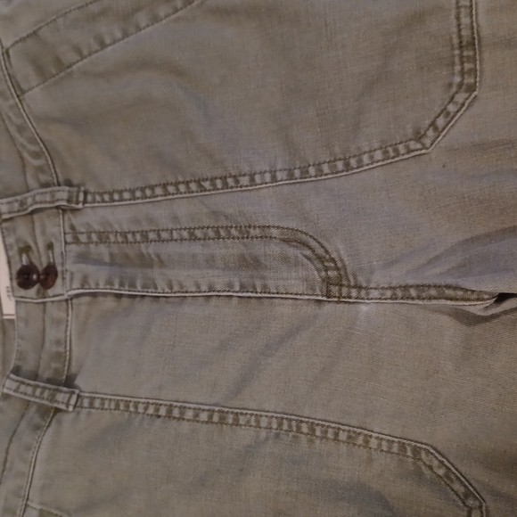 Madewell light green jeans womens plus size 26 several pockets front- back - Picture 6 of 16